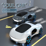 Sou Car,Lighting music multifunctional stunt drift [white/blue/grey]