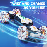 【New】Technology Torsion Stunt car [blue/white/orange]