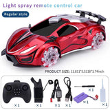 Light spray remote control car [blue/green/glod/red]