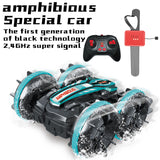 Amphibious Special Car，Watch and joystick remote control [green/red]